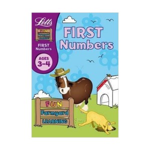 [특가] Fun Farmyard Learning - First Numbers (3-4) (Paperback, 영국판)