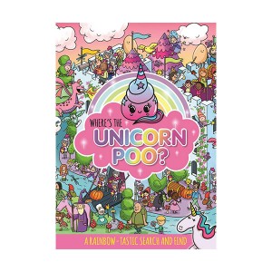 [특가] Where's the Unicorn Poo? A Search and find (Paperback, 영국판)