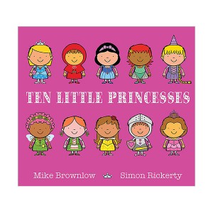 [Ư] Ten Little Princesses (Paperback, )