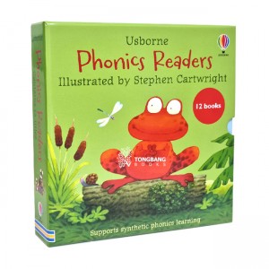 [특가세트]Usborne Phonics Readers 12Books Collection (Paperback ,영국판)(QR 음원)