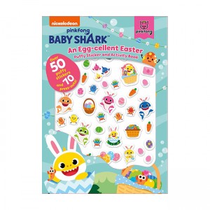[Ư] Baby Shark: An Egg-cellent Easter Puffy Sticker and Activity Book (Paperback)