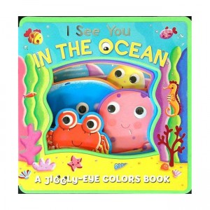 [Ư] In the Ocean Jiggly-Eye Colors Book (Board book)
