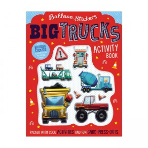 [Ư] Big Trucks Activity Book (Paperback)