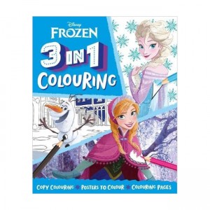 Disney Frozen: 3-In-1 Colouring Book