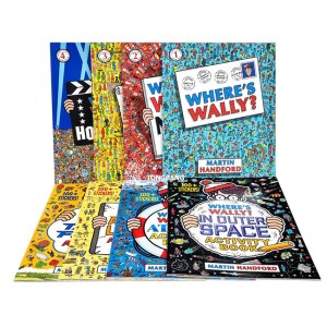 Where's Wally 8 Books Ziplock Pack 1