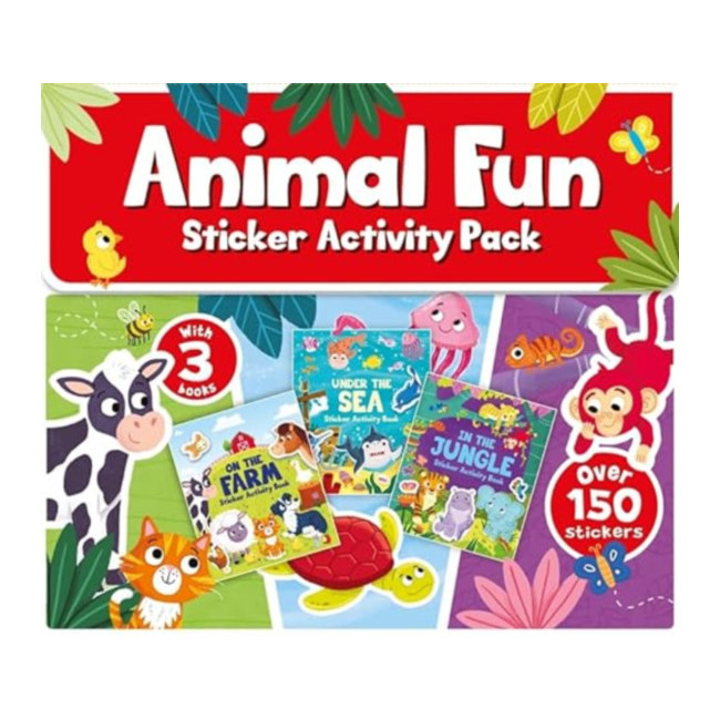 Animal Fun Sticker Activity Pack