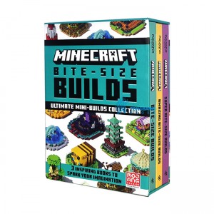  Minecraft Bite Size 3 Books Clipcase 