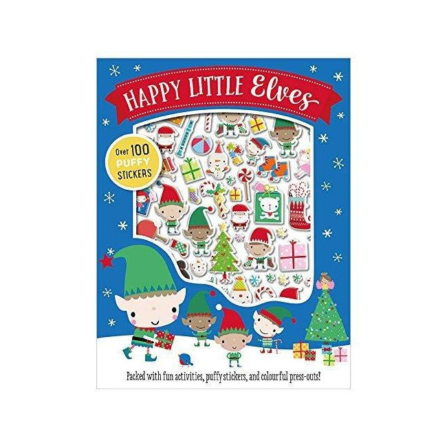 Happy Little Elves Puffy Sticker Activity