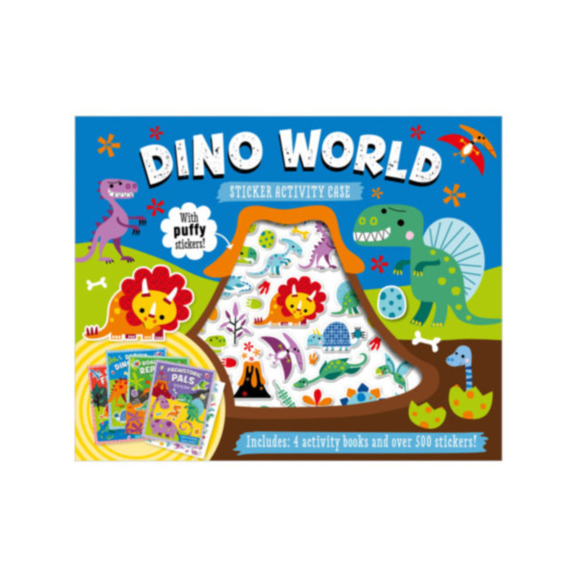 Dino World Sticker Activity Case