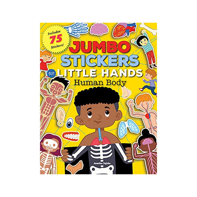 Jumbo Stickers for Little Hands: Human Body : Includes 75 Stickers 