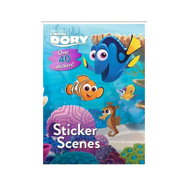 Disney Pixar Finding Dory Sticker Scenes