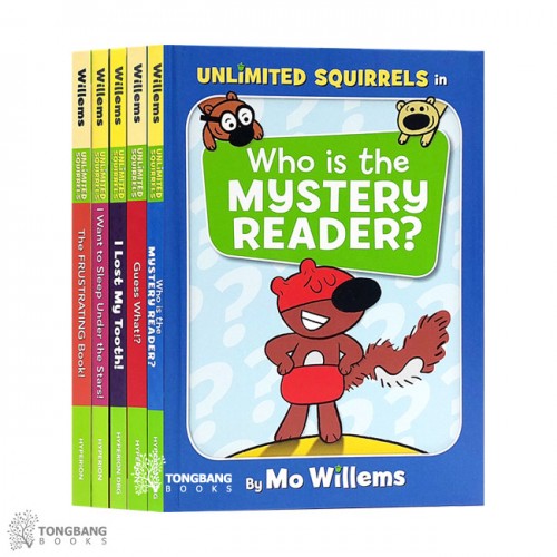 Mo Willems 작가 Unlimited Squirrels 시리즈 하드커버 픽쳐북 5종세트 (Hardcover) (CD없음)