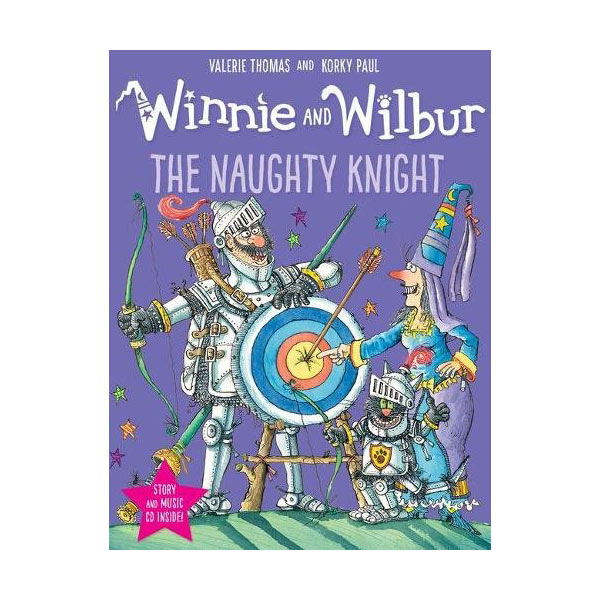 Winnie and Wilbur : The Naughty Knight (Paperback & CD, 영국판)