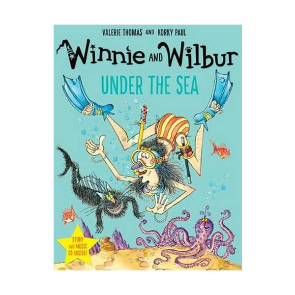  Winnie and Wilbur : Under the Sea (Paperback & CD, 영국판)