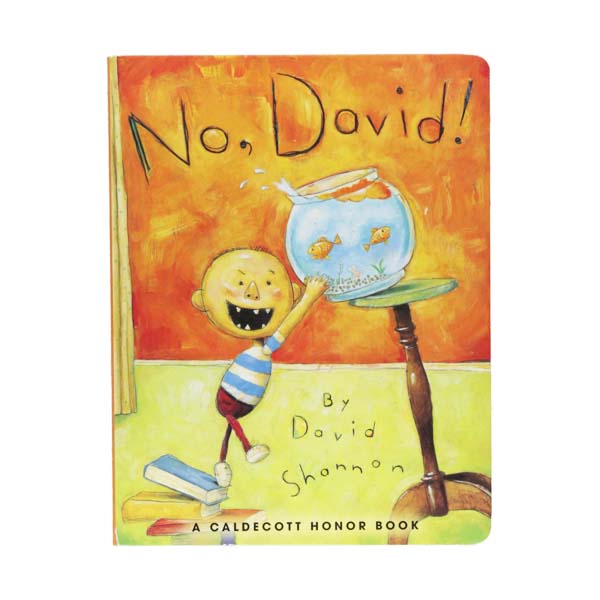  [★사은품 증정] [1999 칼데콧] No David! (Board Book)