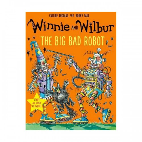Winnie and Wilbur : The Big Bad Robot (Book&CD, 영국판)