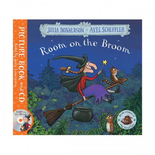 Room on the Broom (Paperback & CD, )