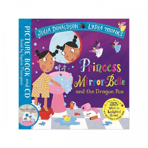 Princess Mirror-Belle and the Dragon Pox (Book & CD, 영국판)