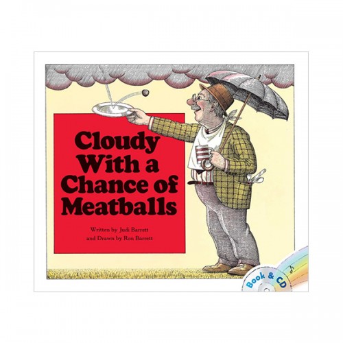 Cloudy With a Chance of Meatballs (Paperback & CD)