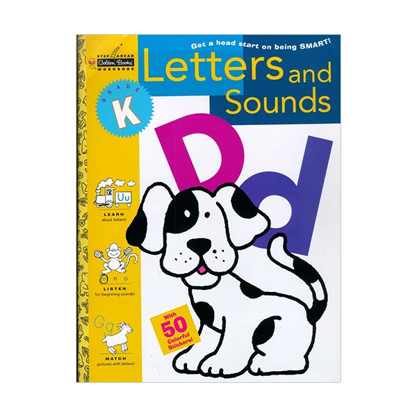 Golden Books Step Ahead Workbook : Letters And Sounds : Kindergarten