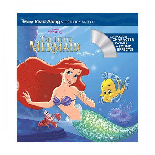 ▣언더더씨▣ Disney Read-Along Storybook : The Little Mermaid : 인어공주 (Book & CD)