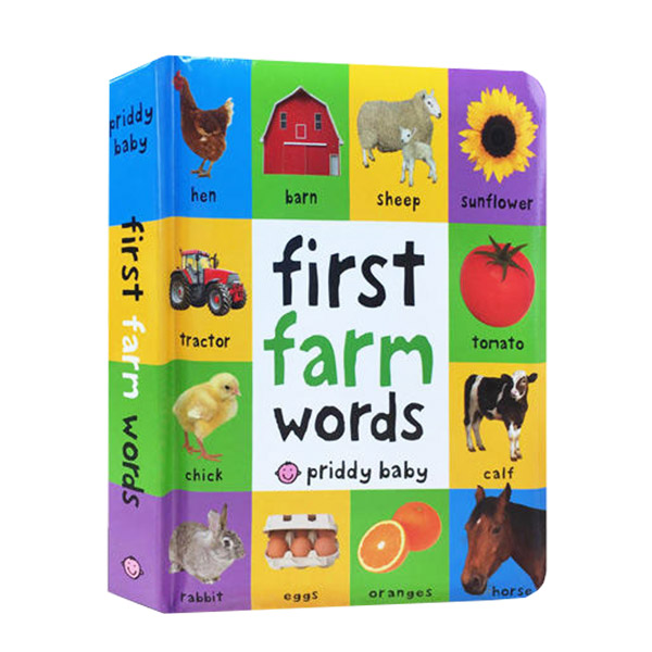 First Farm Words (Board book)