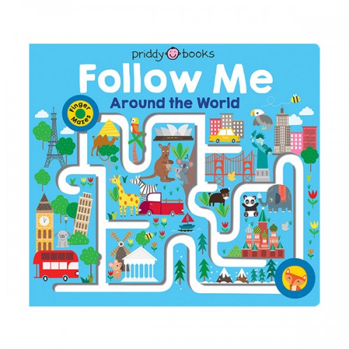 Maze Book : Follow Me Around the World (Board Book)
