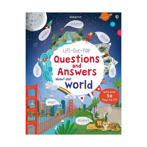 Lift-the-flap Questions and Answers about Our World (Board book, 영국판)