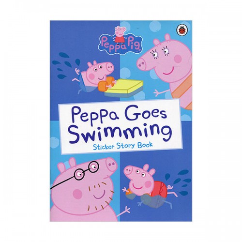  Peppa Pig : Peppa Goes Swimming Sticker Book (Paperback)