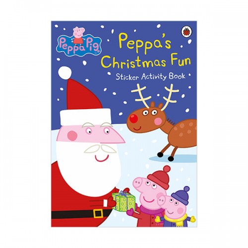 Peppa Pig : Peppa's Christmas Fun Sticker Book (Paperback)