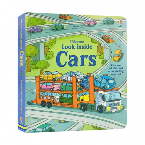 Look Inside : Cars (Board book, 영국판)