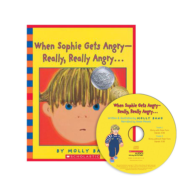 [2000 칼데콧] When Sophie Gets Angry - Really, Really Angry...(Paperback & CD)