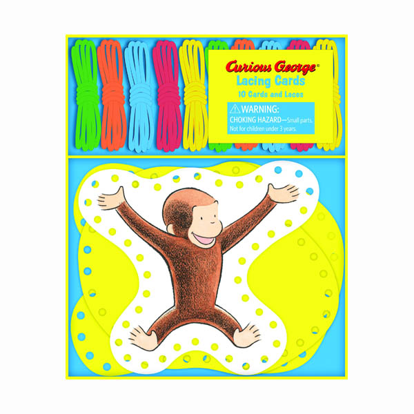 Curious George Lacing Cards (Cards)