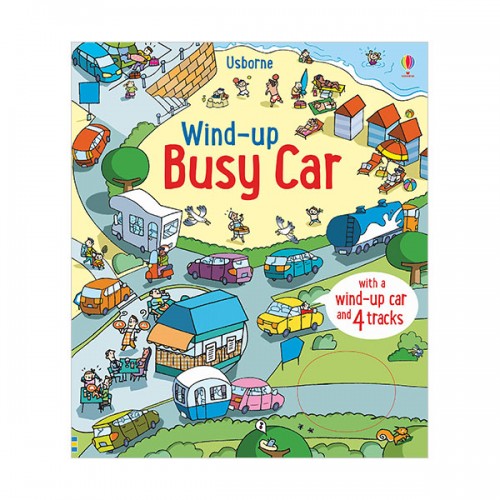 Wind-Up Busy Car (Board Book)