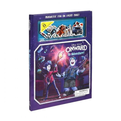 Magnetic Fun: Disney Pixar Onward: To Adventure! (Hardcover+Magents)
