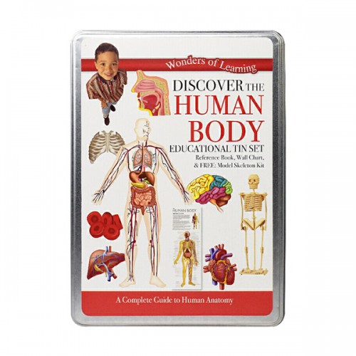 Wonders of Learning : Discover The Human Body (Educational Tin Set, 영국판)