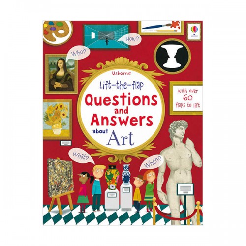 Lift-the-flap Questions and Answers : About Art (Board book, 영국판)
