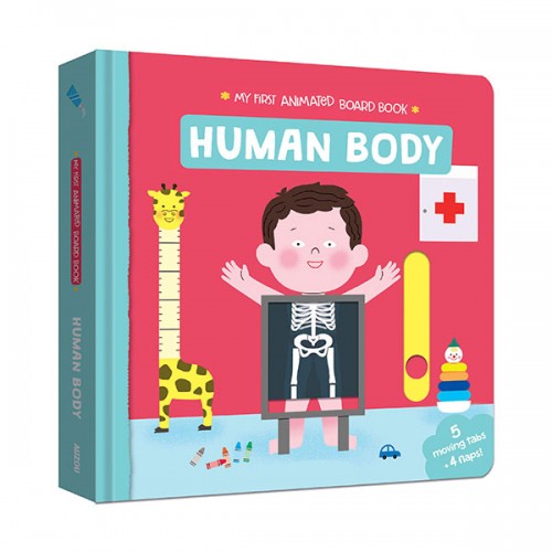 My First Animated Board Book : The Human Body (Board book, 영국판)