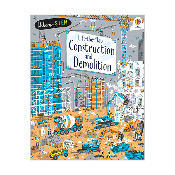 Lift-the-Flap Construction and Demolition (Board book, )