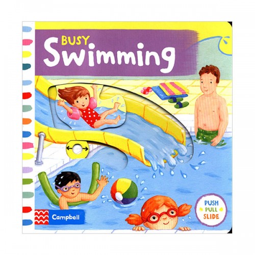 Busy Books Series : Busy Swimming (Board book, 영국판)