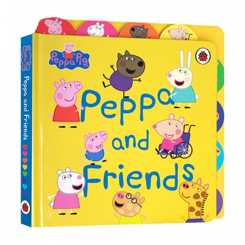 Peppa Pig : Peppa and Friends (Board Book, 영국판)