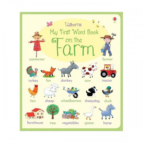  My First Word Book on the Farm (Board book, )