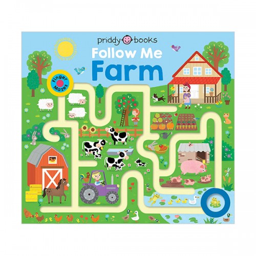 Maze Book : Follow Me Farm (Board book)