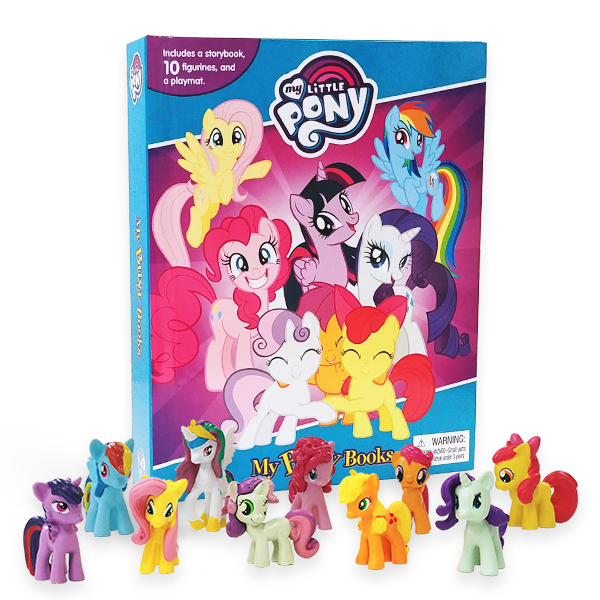 My Busy Books : My Little Pony (10 Figures/Board book)