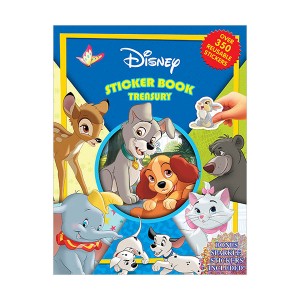Sticker Book Treasury : Disney Animals Classics  (Paperback)