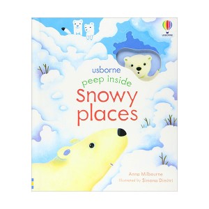 Usborne Peep Inside : Snowy Places (Board book, 영국판)