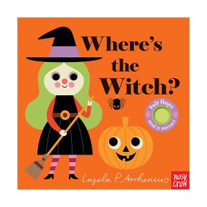Where's the Witch? : Felt Flap Book (Board book, ̱)