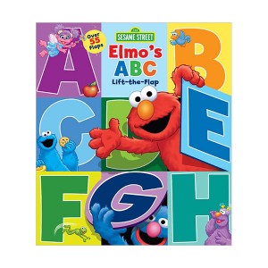 Sesame Street : Elmo's ABC Lift-the-Flap (Board book)