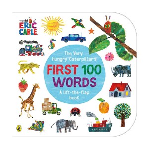 The Very Hungry Caterpillar's First 100 Words (Board Book, 영국판)