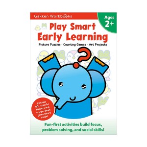 Play Smart Early Learning Age 2+ with Stickers (Paperback)